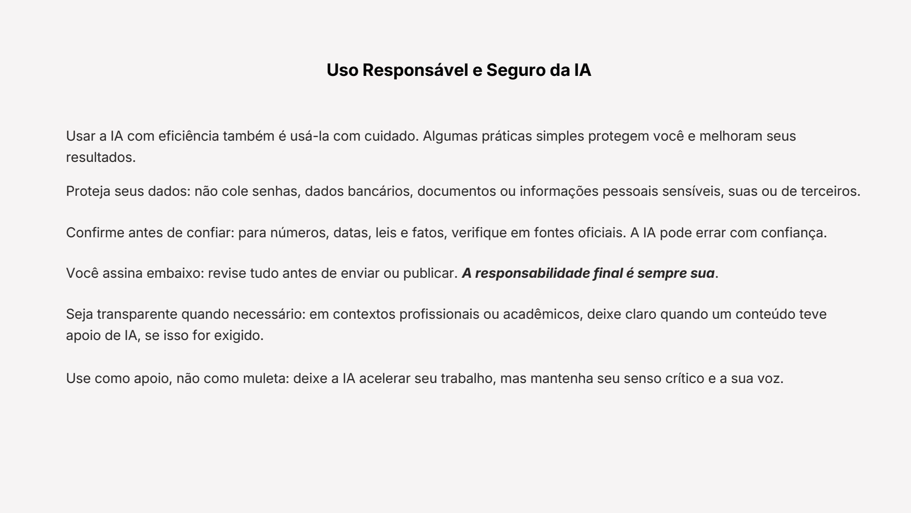 Volume 3 — Aplicações no Dia a Dia